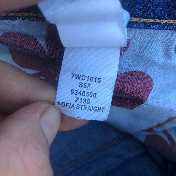 Lucky brand womans jeans Sophia Straight medium wash mid rise 10/30 Y2K regular - Picture 14 of 14